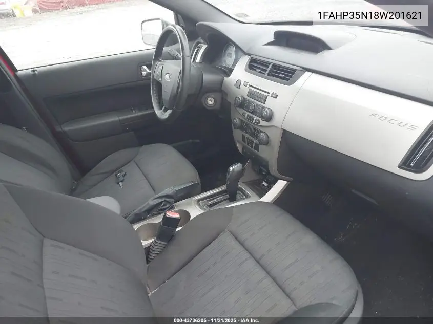1FAHP35N18W201621 2008 Ford Focus Se/Ses