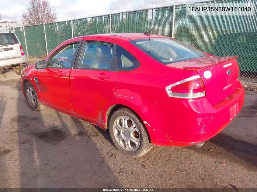 1FAHP35N38W164040 2008 Ford Focus Se/Ses