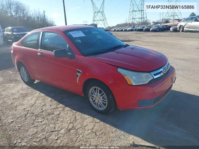 1FAHP33N58W165886 2008 Ford Focus Se/Ses