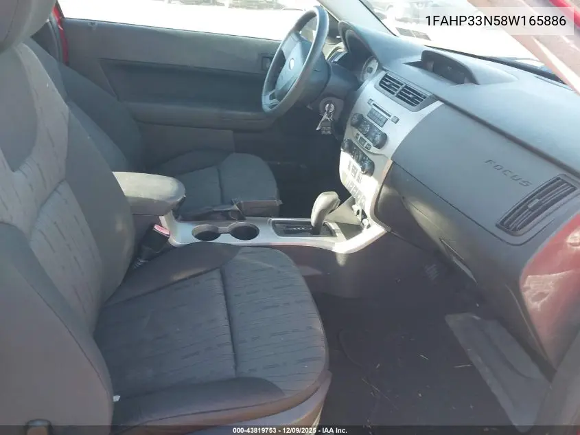 1FAHP33N58W165886 2008 Ford Focus Se/Ses