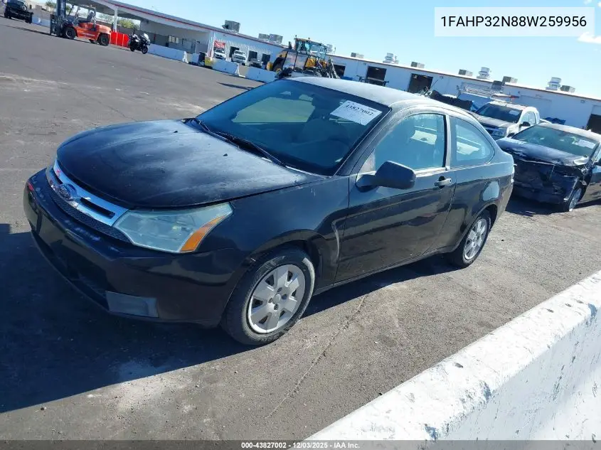 1FAHP32N88W259956 2008 Ford Focus S