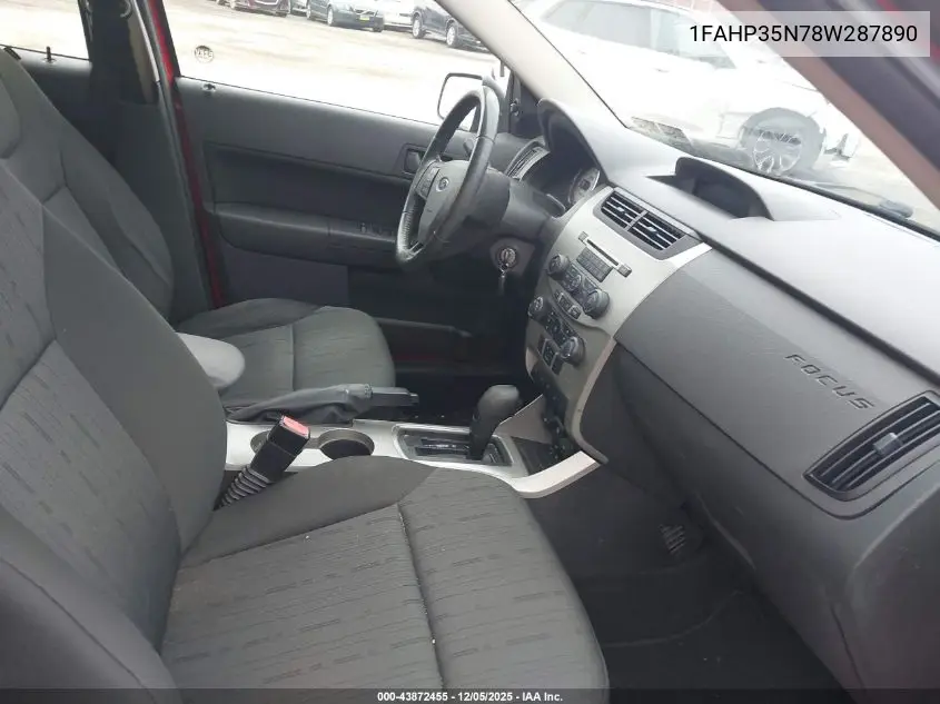 1FAHP35N78W287890 2008 Ford Focus Se/Ses