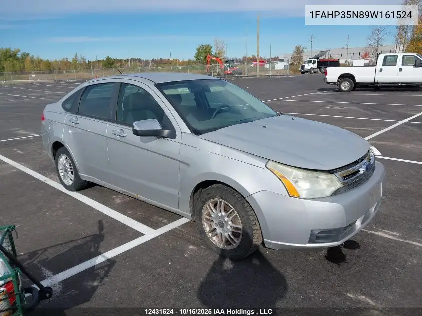1FAHP35N89W161524 2009 Ford Focus Se