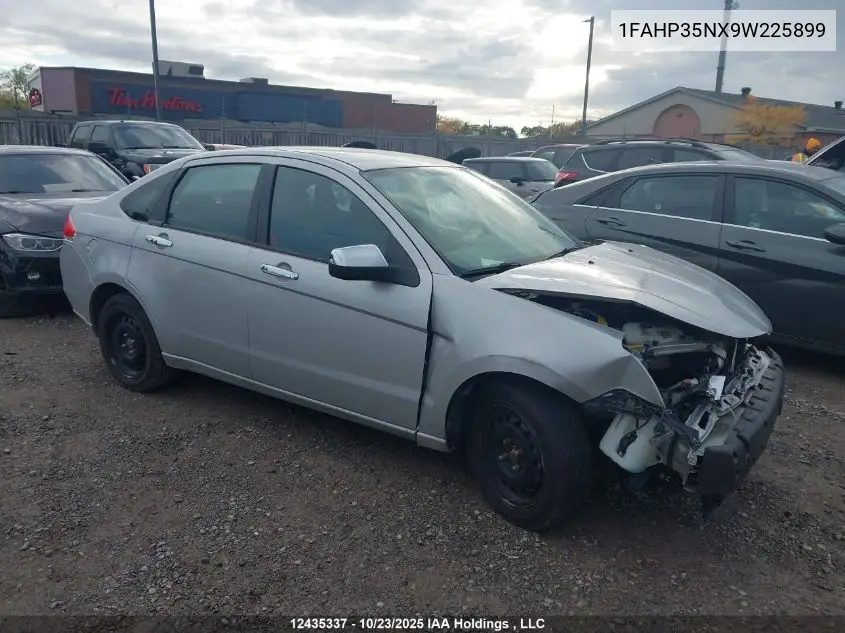 1FAHP35NX9W225899 2009 Ford Focus Se