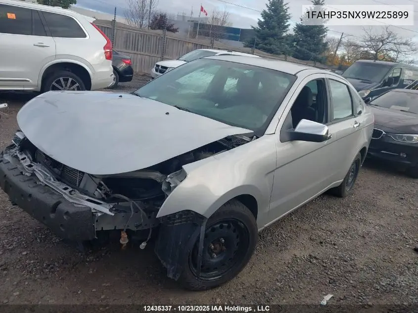 1FAHP35NX9W225899 2009 Ford Focus Se