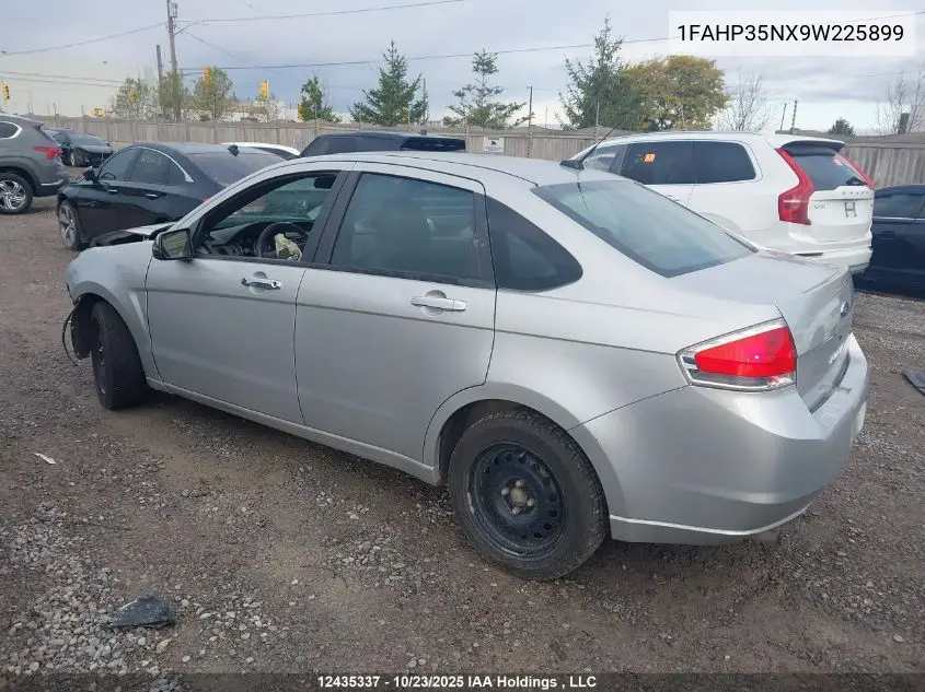 1FAHP35NX9W225899 2009 Ford Focus Se
