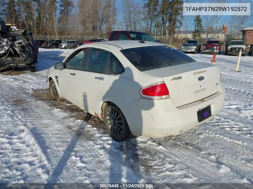 1FAHP37N29W192572 2009 Ford Focus Sel