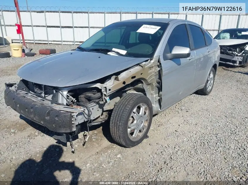 1FAHP36N79W122616 2009 Ford Focus Ses