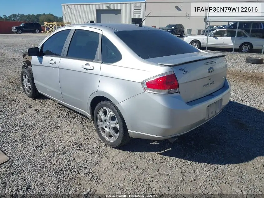 1FAHP36N79W122616 2009 Ford Focus Ses