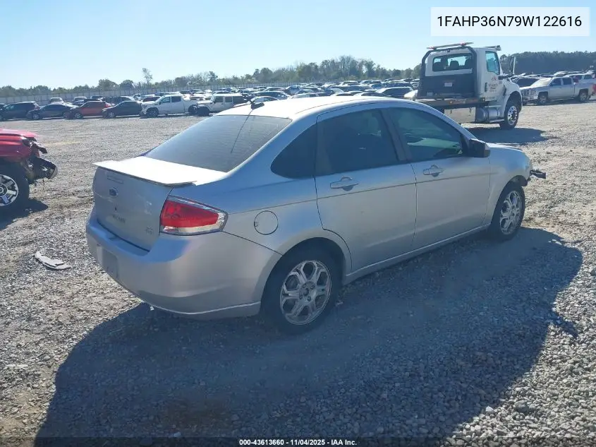 1FAHP36N79W122616 2009 Ford Focus Ses