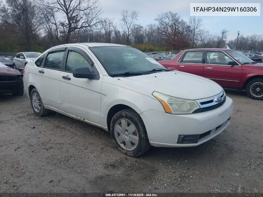 1FAHP34N29W160306 2009 Ford Focus S