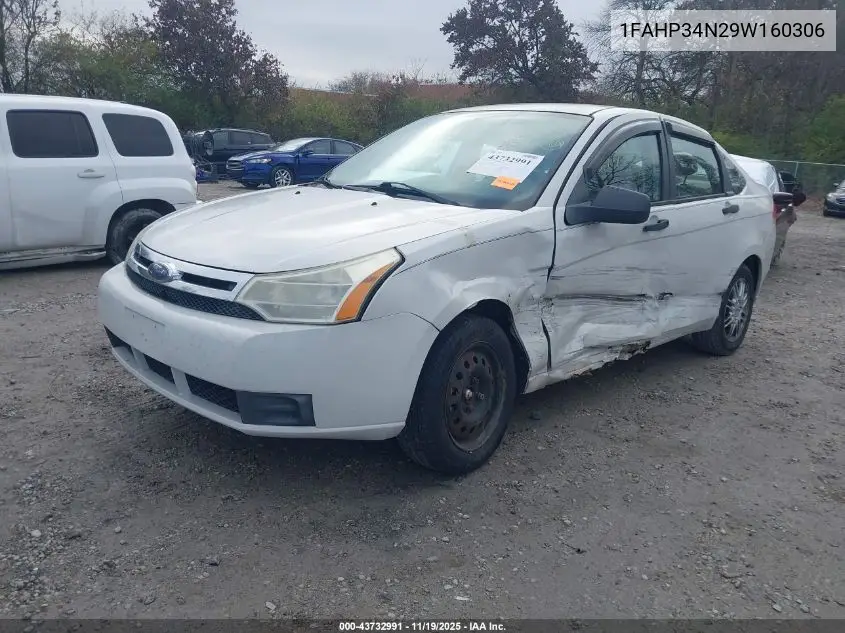 1FAHP34N29W160306 2009 Ford Focus S