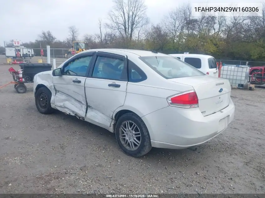 1FAHP34N29W160306 2009 Ford Focus S