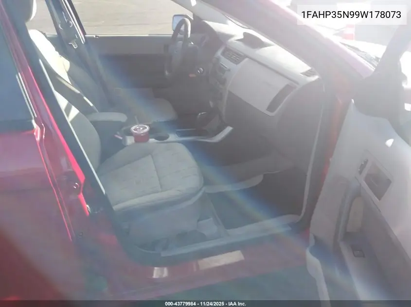 1FAHP35N99W178073 2009 Ford Focus Se