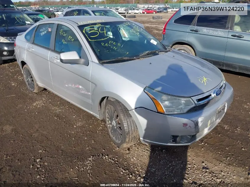 1FAHP36N39W124220 2009 Ford Focus Ses