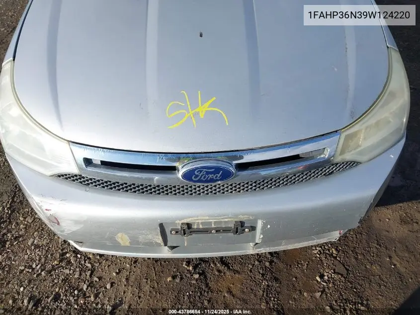 1FAHP36N39W124220 2009 Ford Focus Ses