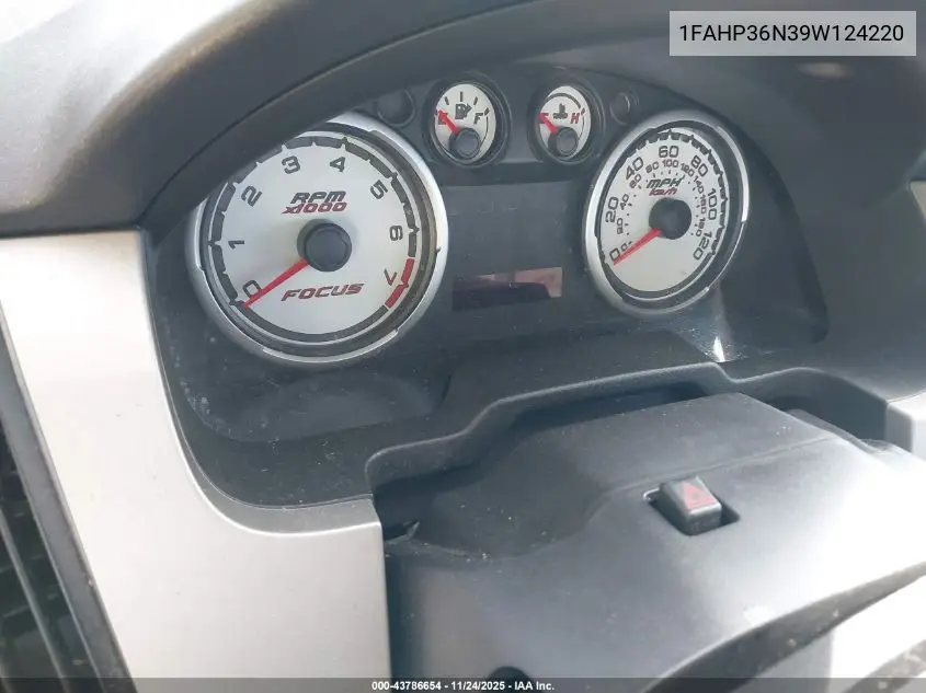 1FAHP36N39W124220 2009 Ford Focus Ses