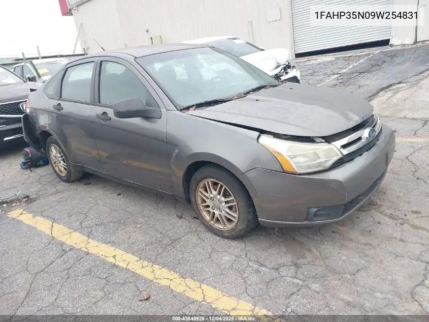 1FAHP35N09W254831 2009 Ford Focus Se