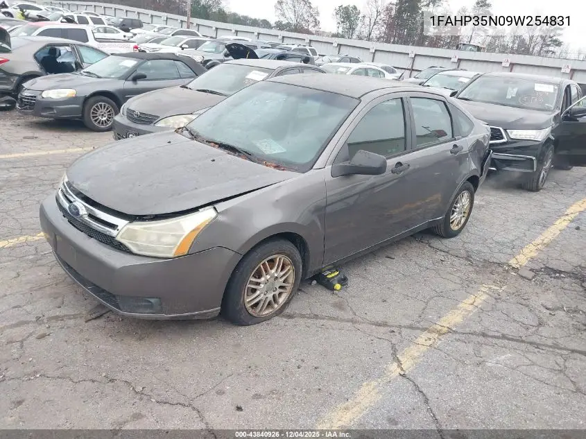 1FAHP35N09W254831 2009 Ford Focus Se