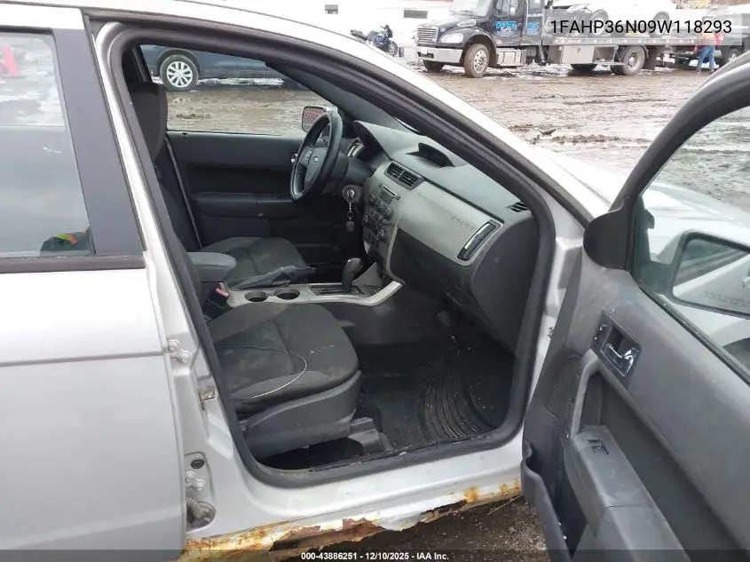 1FAHP36N09W118293 2009 Ford Focus Ses