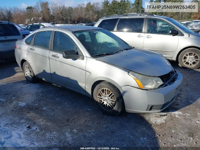 1FAHP35N69W263405 2009 Ford Focus Se