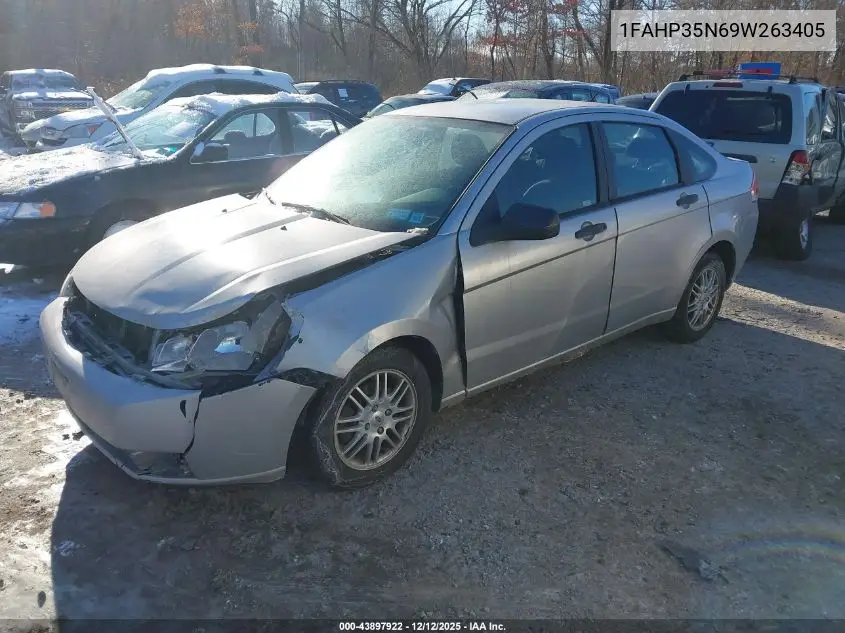 1FAHP35N69W263405 2009 Ford Focus Se