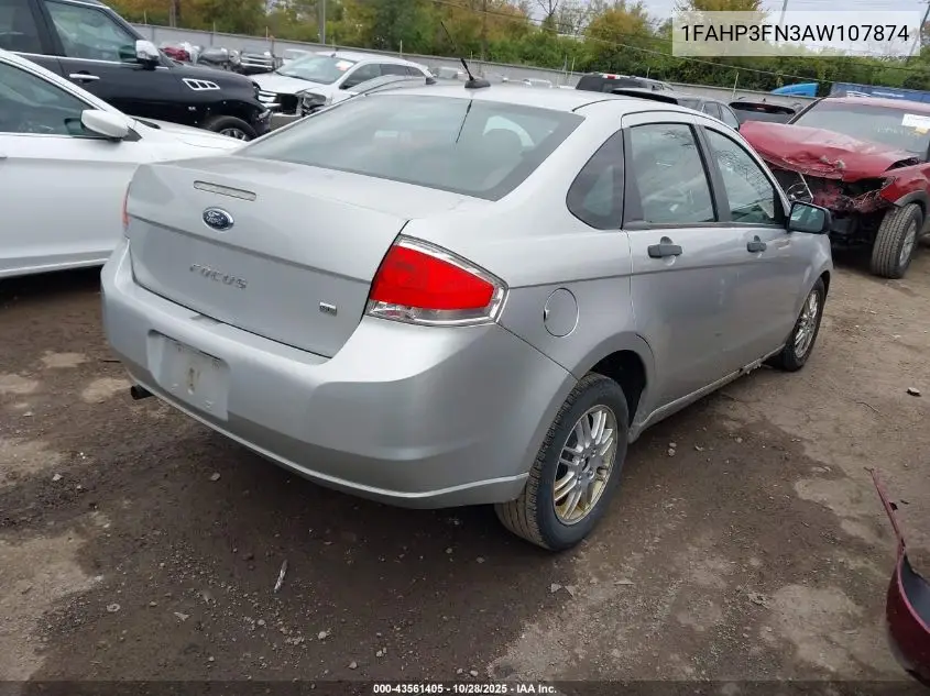1FAHP3FN3AW107874 2010 Ford Focus Se