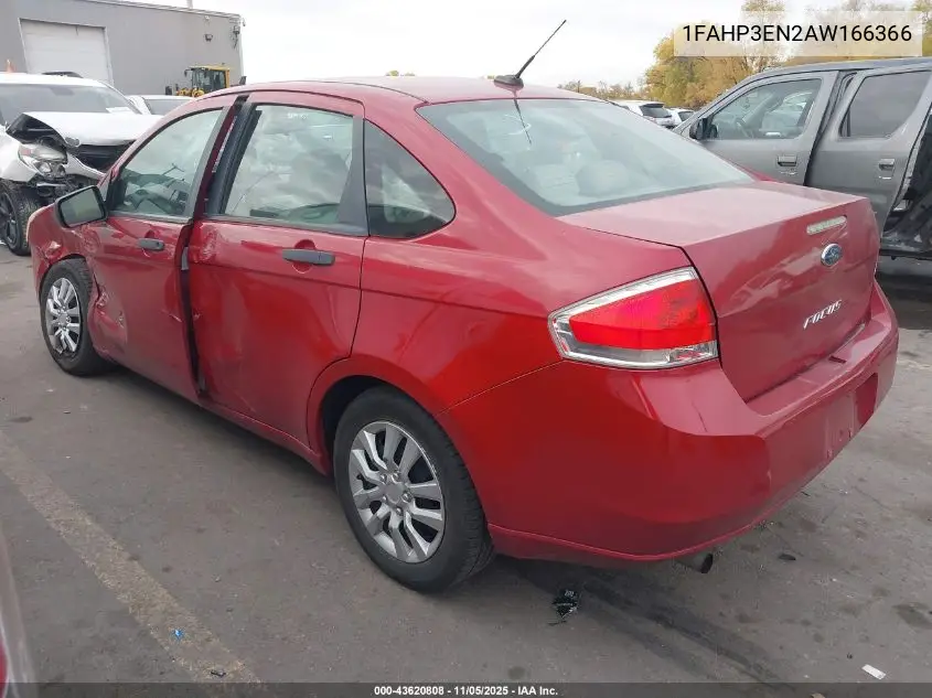 1FAHP3EN2AW166366 2010 Ford Focus S