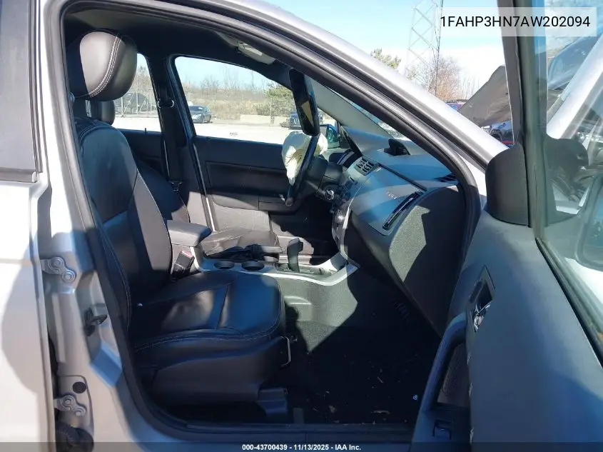 1FAHP3HN7AW202094 2010 Ford Focus Sel