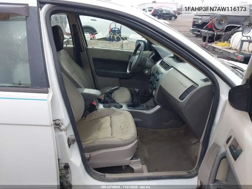 1FAHP3FN7AW116173 2010 Ford Focus Se