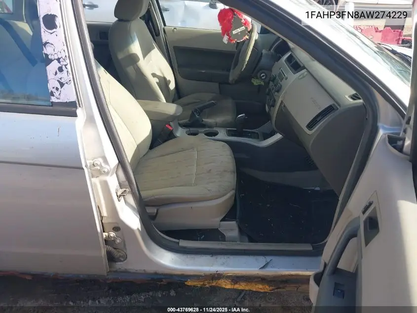 1FAHP3FN8AW274229 2010 Ford Focus Se