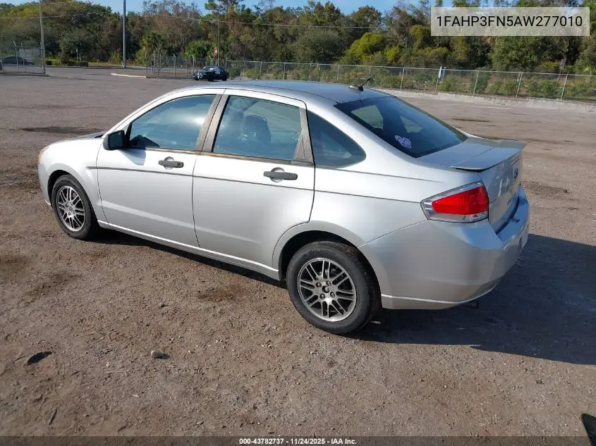 1FAHP3FN5AW277010 2010 Ford Focus Se