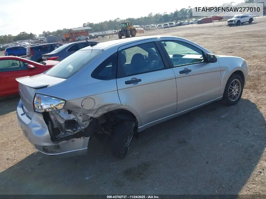 1FAHP3FN5AW277010 2010 Ford Focus Se