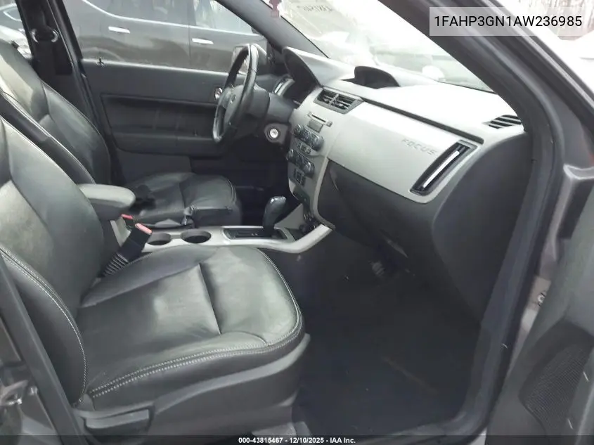 1FAHP3GN1AW236985 2010 Ford Focus Ses