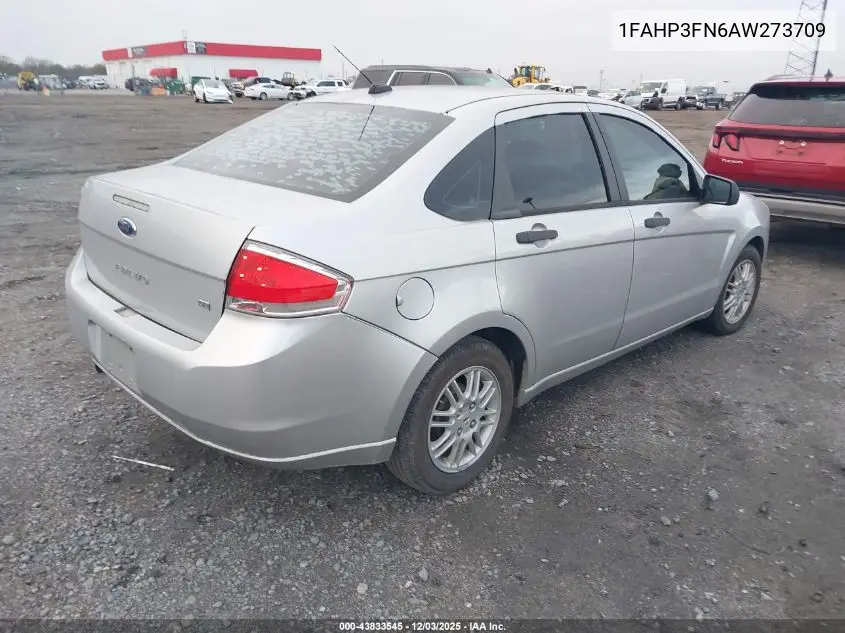 1FAHP3FN6AW273709 2010 Ford Focus Se
