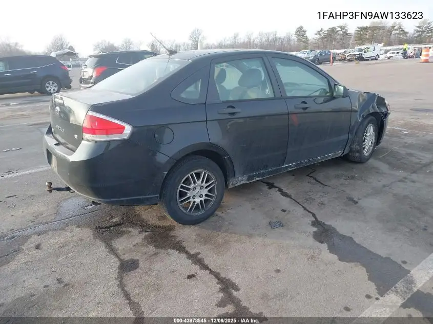 1FAHP3FN9AW133623 2010 Ford Focus Se