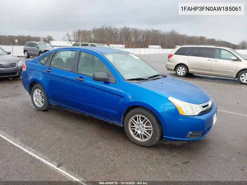 1FAHP3FN0AW185061 2010 Ford Focus Se