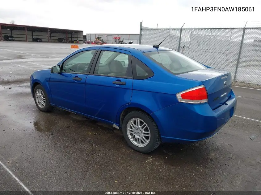 1FAHP3FN0AW185061 2010 Ford Focus Se