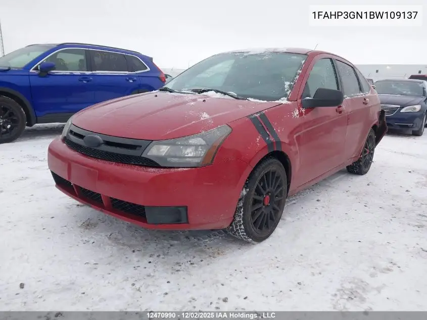 1FAHP3GN1BW109137 2011 Ford Focus