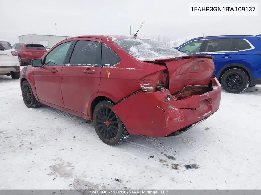 1FAHP3GN1BW109137 2011 Ford Focus