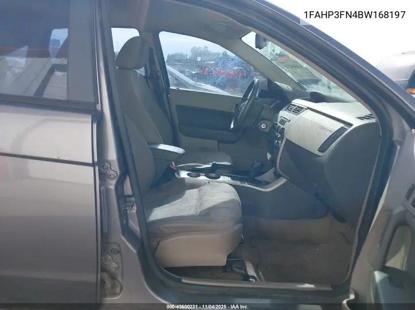 1FAHP3FN4BW168197 2011 Ford Focus Se
