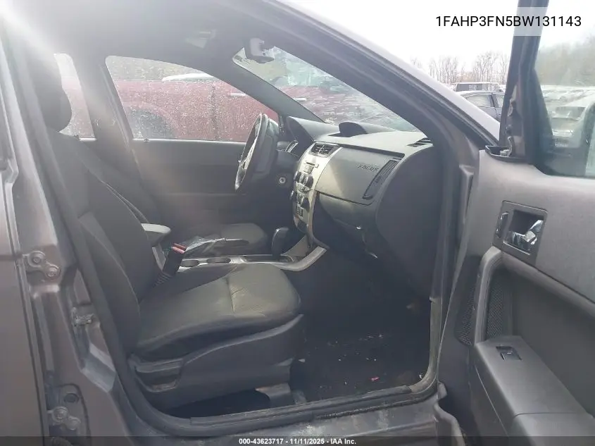1FAHP3FN5BW131143 2011 Ford Focus Se