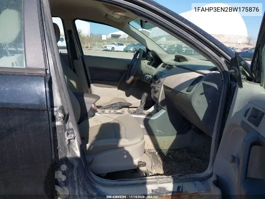 1FAHP3EN2BW175876 2011 Ford Focus S