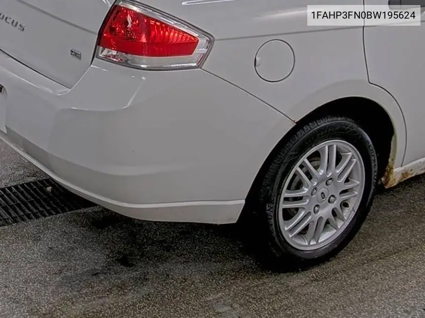 1FAHP3FN0BW195624 2011 Ford Focus Se
