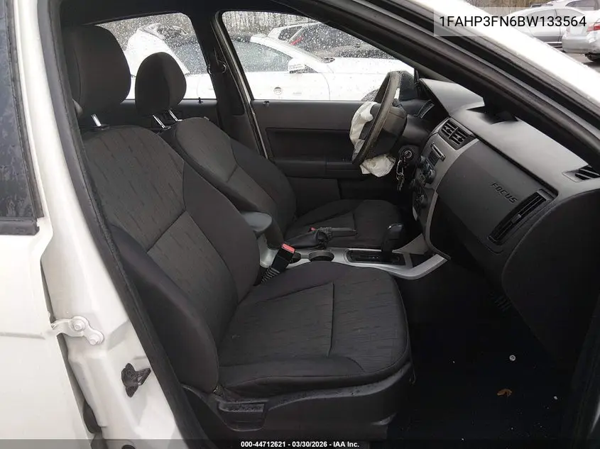 1FAHP3FN6BW133564 2011 Ford Focus Se