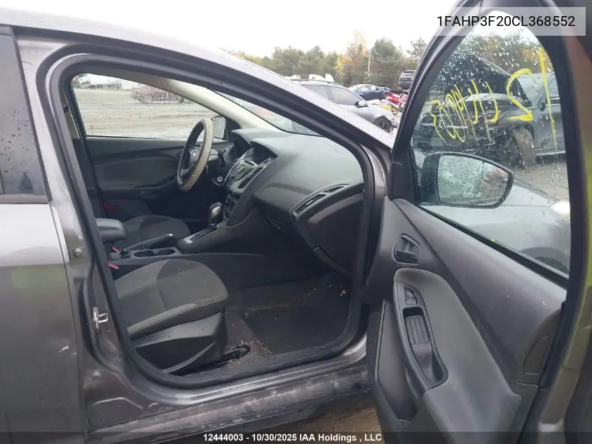 1FAHP3F20CL368552 2012 Ford Focus Se