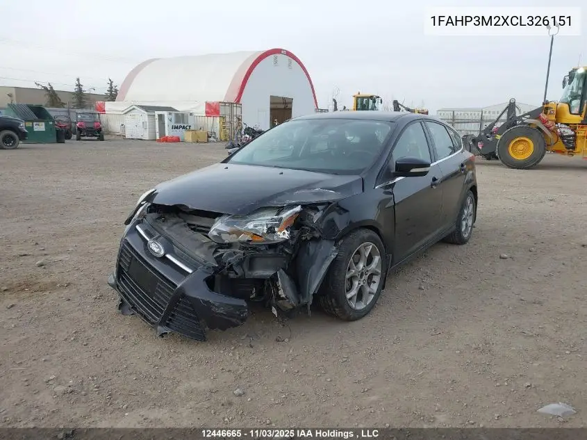 1FAHP3M2XCL326151 2012 Ford Focus Sel