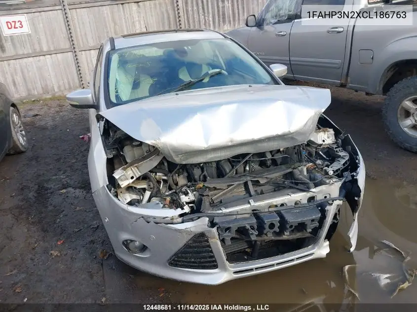 1FAHP3N2XCL186763 2012 Ford Focus Titanium
