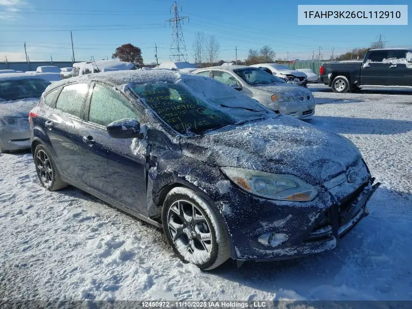 1FAHP3K26CL112910 2012 Ford Focus Se