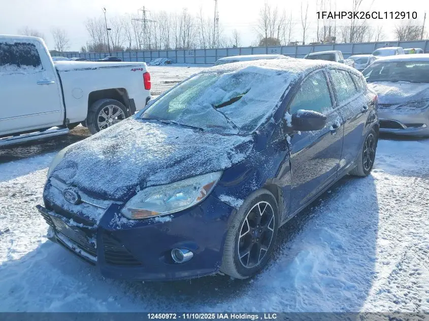 1FAHP3K26CL112910 2012 Ford Focus Se